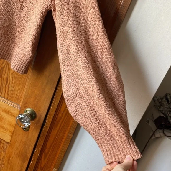 Abercrombie & Fitch Balloon Sleeve Cozy Cardigan - Picture 3 of 5